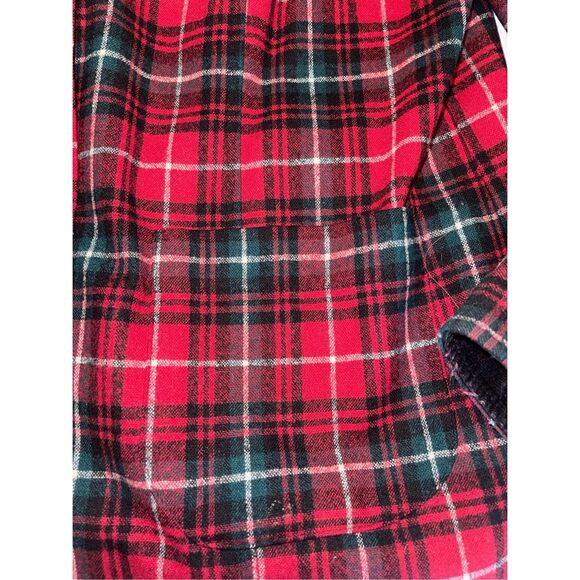 Pendleton Woolen Mills Red Plaid Western Wool Shirt Womens Size L  A38 - Picture 3 of 7